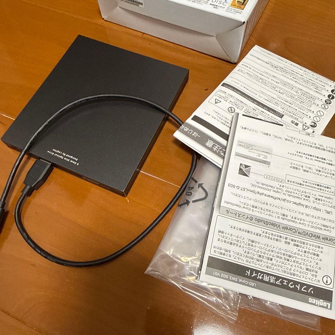 LBD-PVA6U3VBK Logitec Blu-rayドライブ