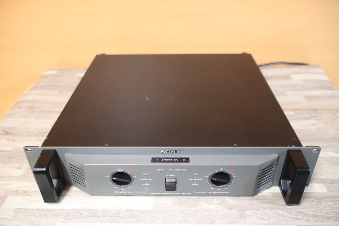 ①SONY　プロ用パワーアンプ