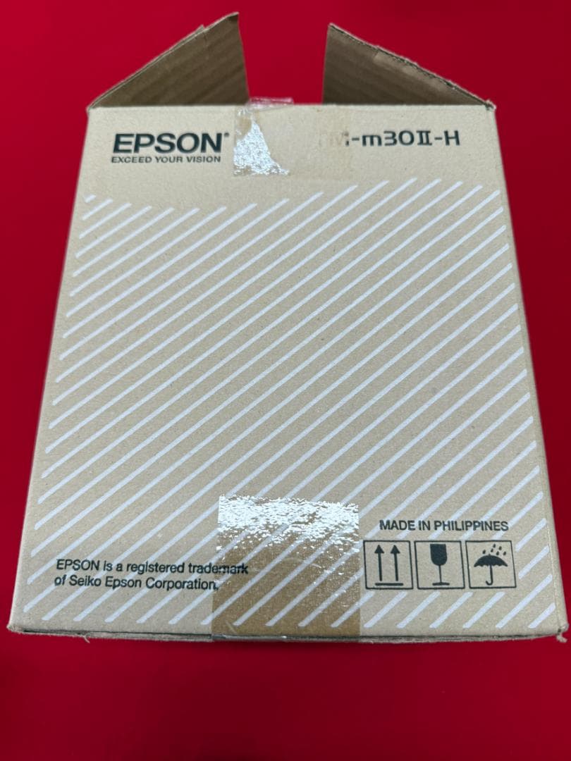 使用極少 EPSON TM-m30Ⅱ-H ブラック レシートプリンター ⑱