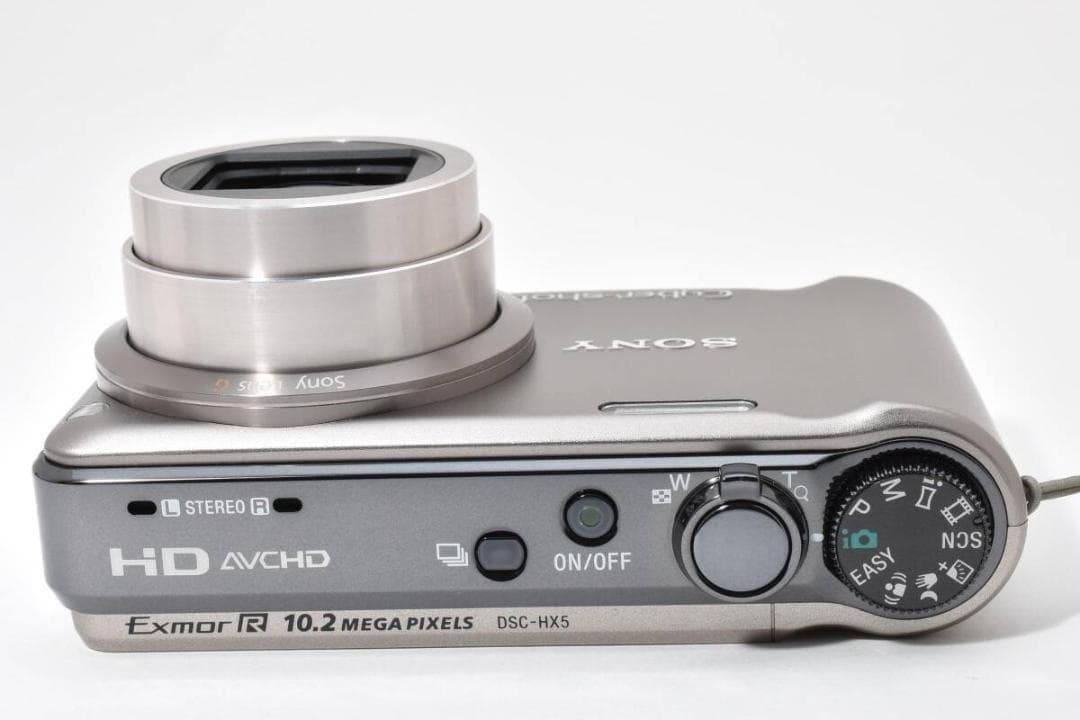 ほぼ新品　SONY Cyber-shot DSC-HX5V ゴールド ＃A365