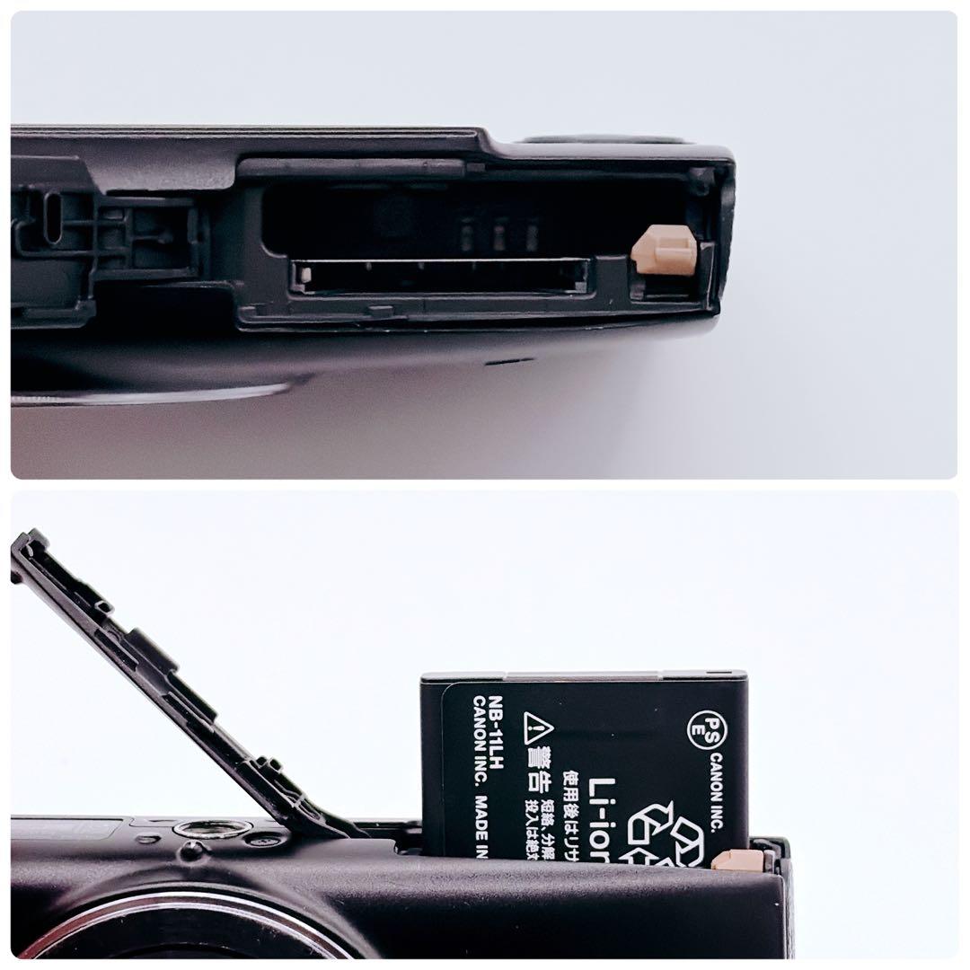 【美品・人気】 Canon IXY 640 ブラック　Wi-Fi機能搭載