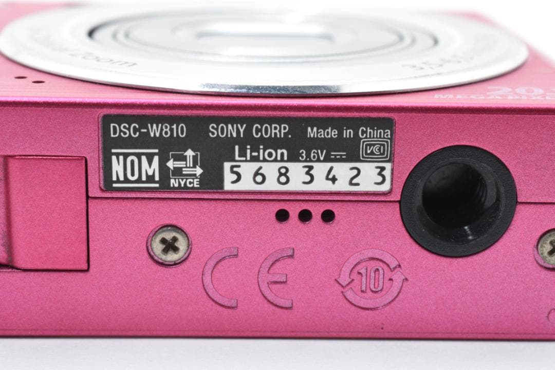#726★美品★SONY CYBER SHOT DSC-W810 デジタルカメラ