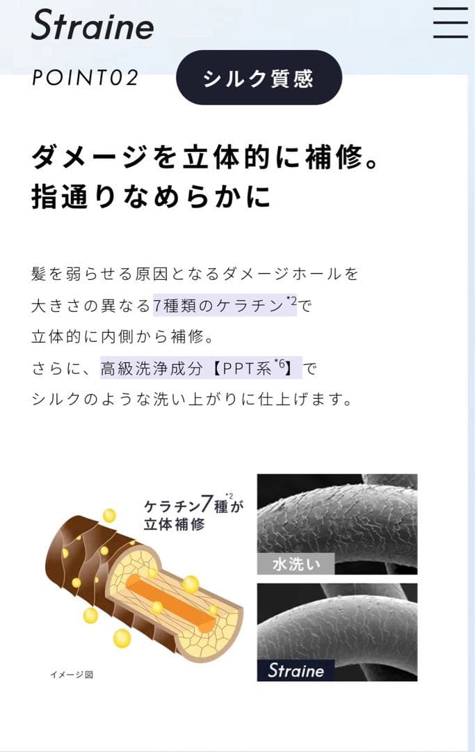 Straine ストレイン シャンプー/トリートメント/オイル 各2点