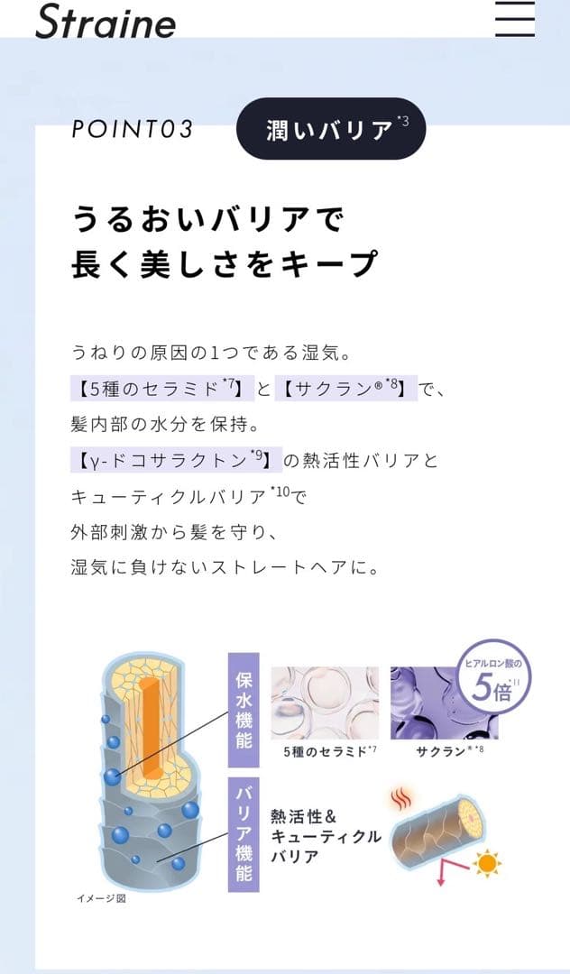 Straine ストレイン シャンプー/トリートメント/オイル 各2点