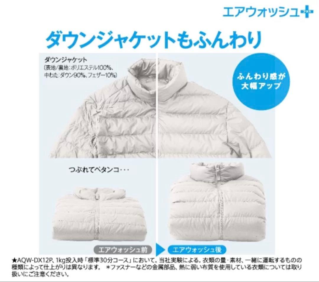 AQUA♡ドラム式洗濯機♡新品♡AQW-DX12P-L(W)♡2024年製♡