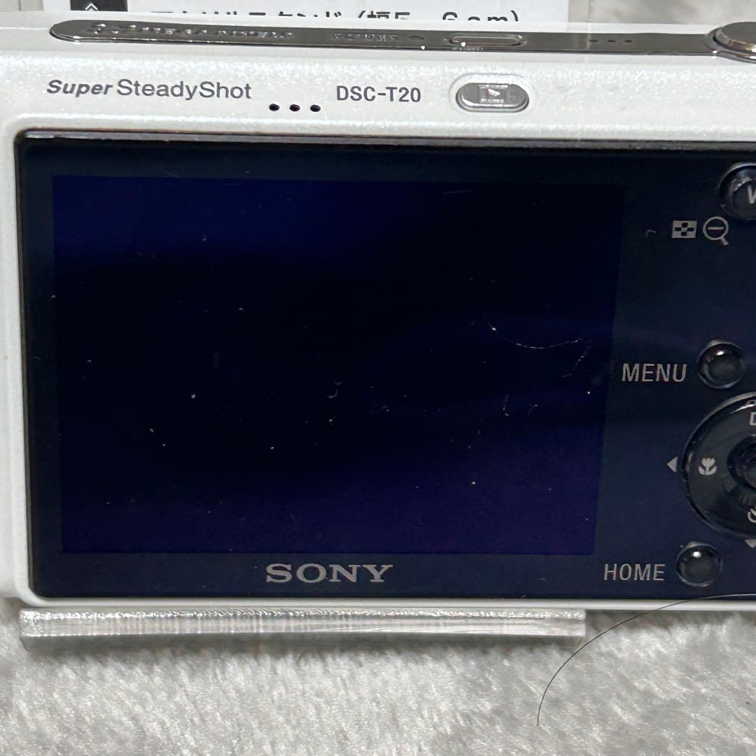 【動作品】SONY Cyber-shot DSC-T20 充電器　電池付き