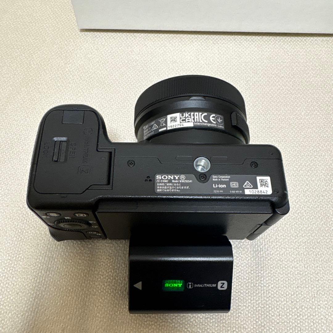 美品❗️ SONY ZV-E10II パワーズームレンズキット　ミラーレス一眼