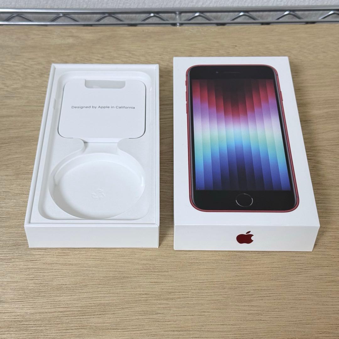 Apple iPhone SE(第3世代) レッド 128GB SIMフリー