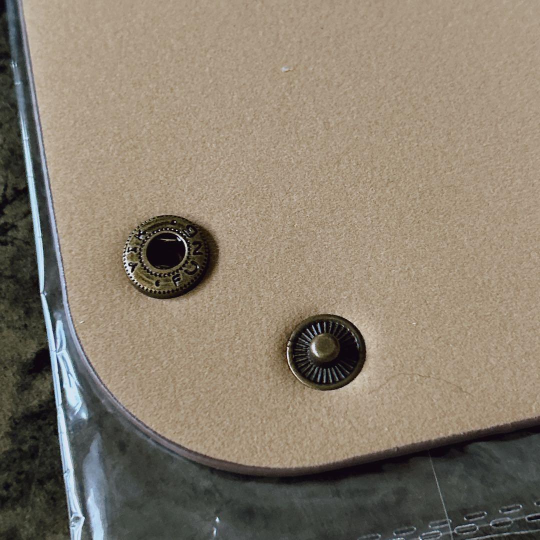 小物入れ メガネケース コンパクト2WAY ブラウン 20×17.1cm