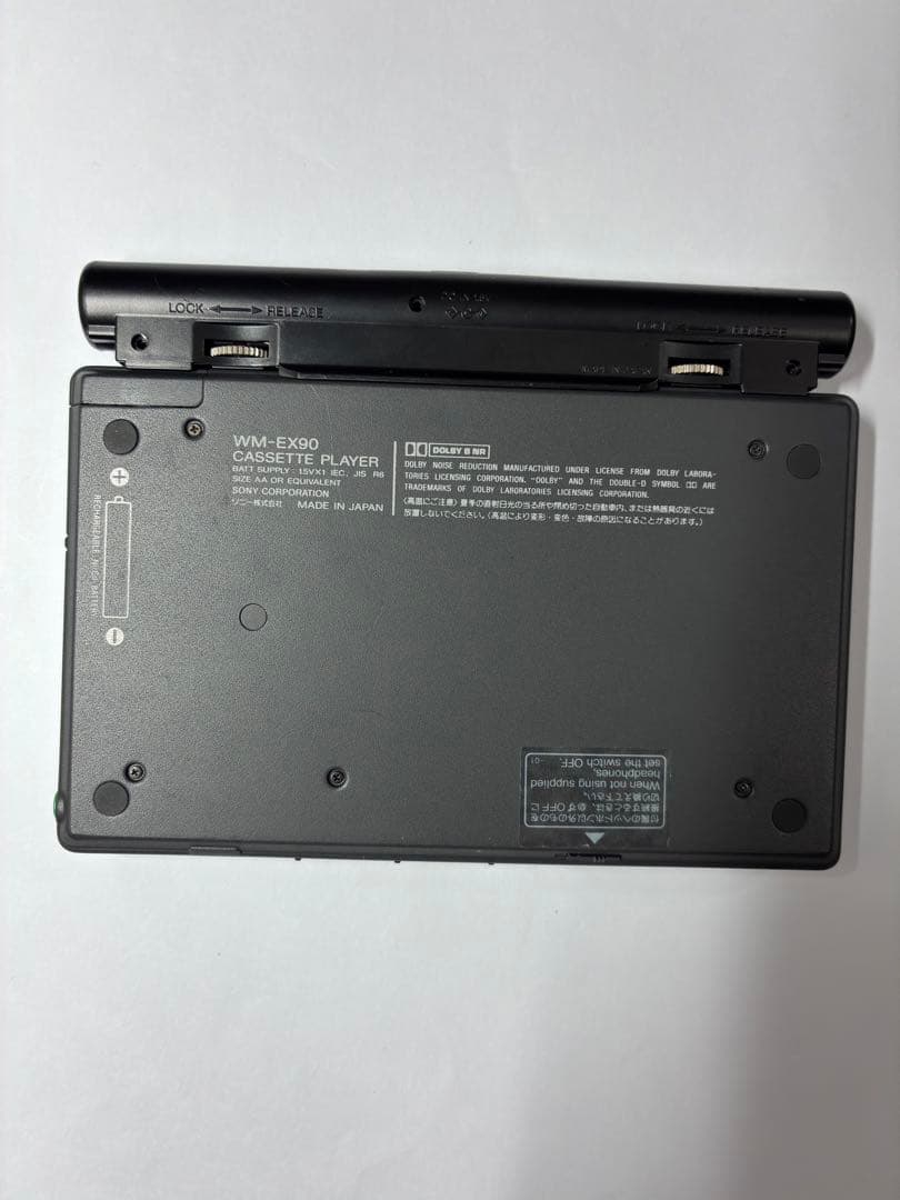 SONY WM-EX60 カセットプレーヤー、ジャンク、外観美品