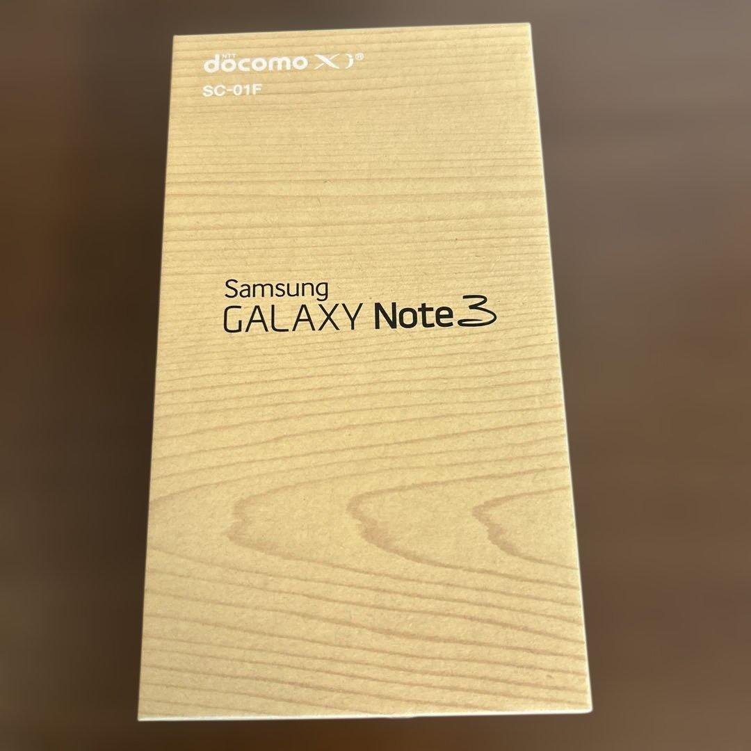 【美品】ドコモ Galaxy Note 3 SC-01F ホワイト※説明必読