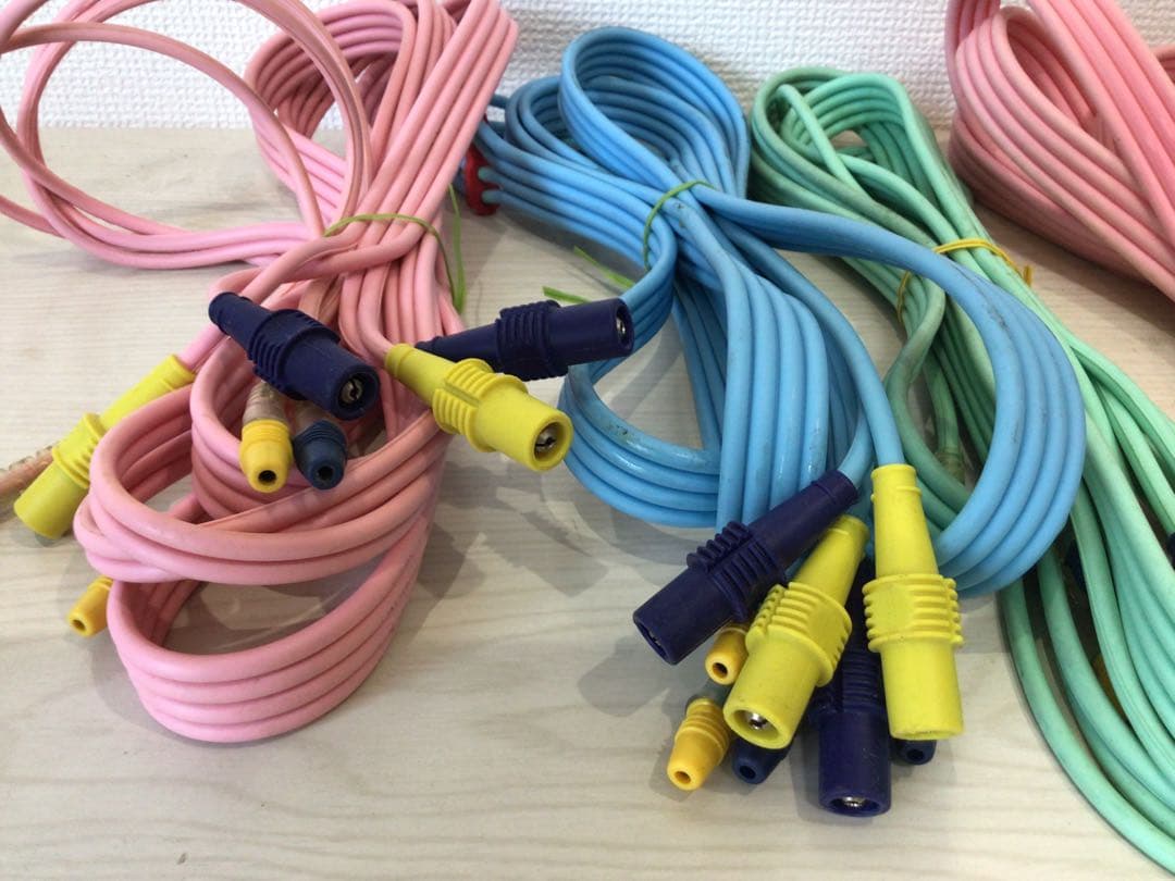 ◉ミナト医科学 各種カイネ用 吸引導子コード 標準4本セット 中古品 MP-2
