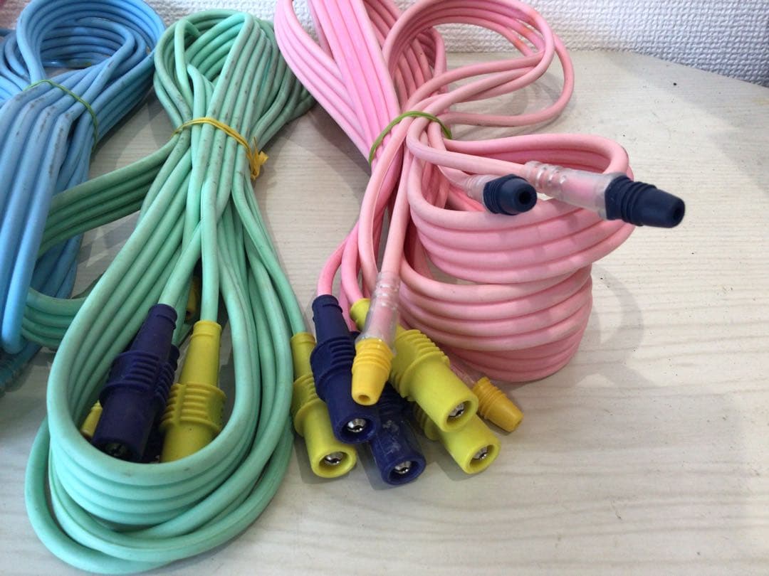◉ミナト医科学 各種カイネ用 吸引導子コード 標準4本セット 中古品 MP-2
