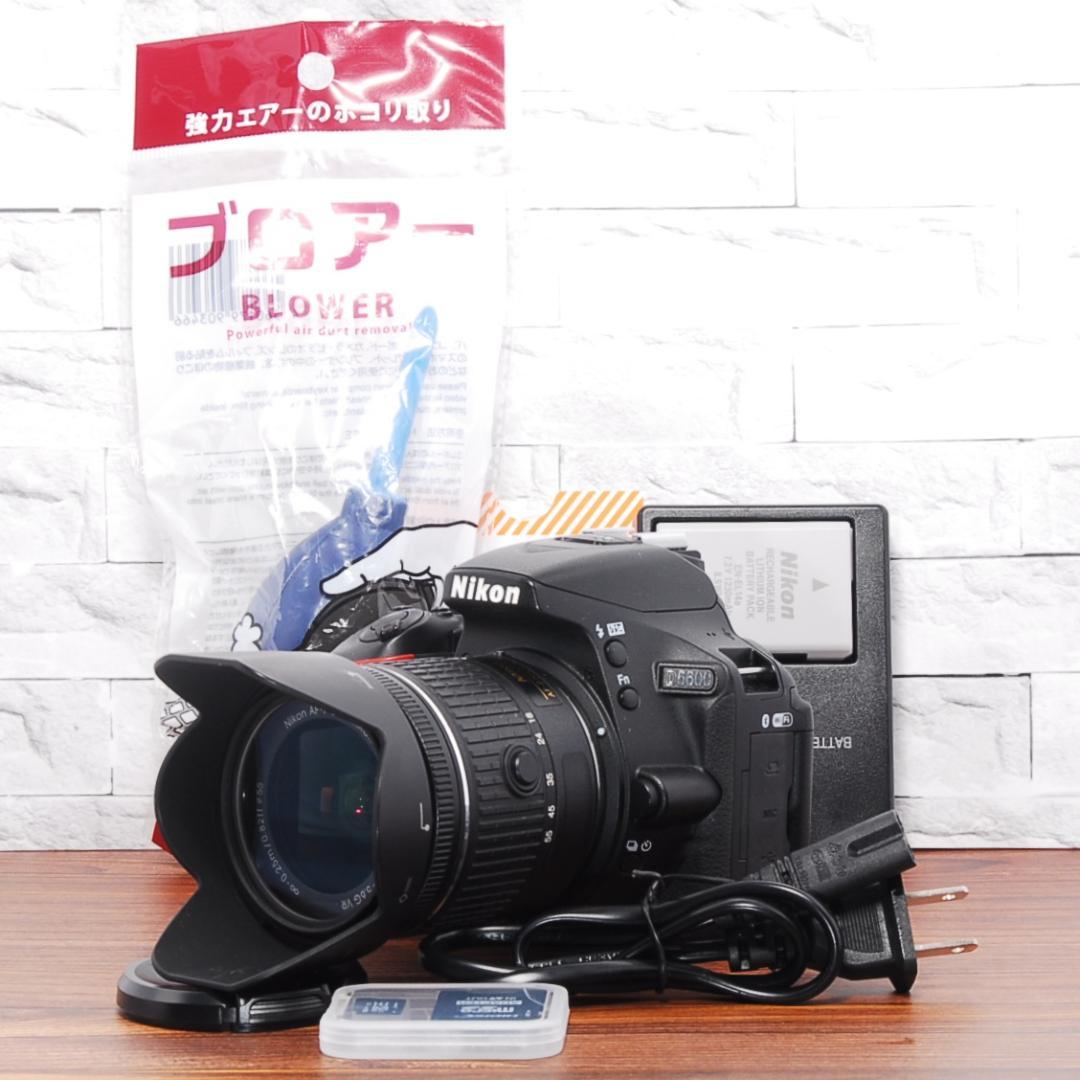 ✨自撮り可能機種 Bluetooth搭載機✨Nikon D5600レンズセット