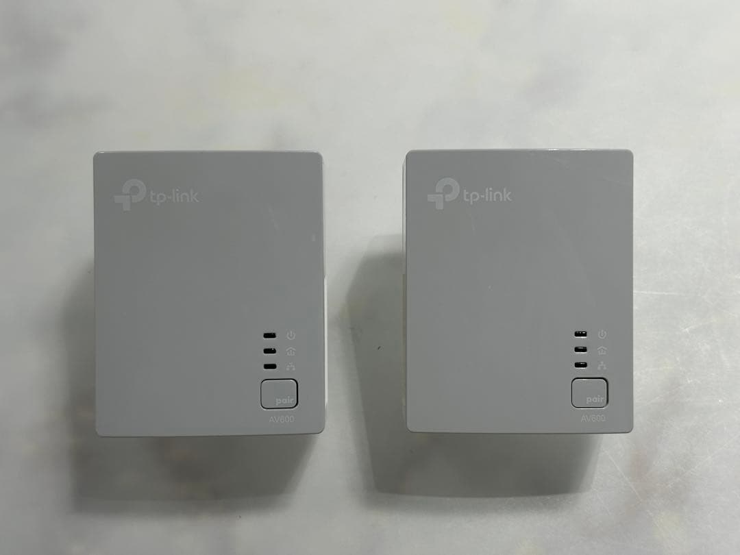 TP-Link PLCアダプター パワーライン コンセントLAN ケーブルセット