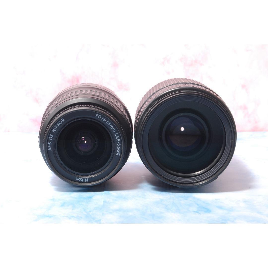 ニコン D7000☆一眼レフカメラ☆超望遠付Wレンズ☆バッグ付☆デビュー向け